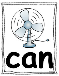 can sight word rhyming poster teach magically