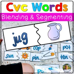 practice blending cvc words teach magically