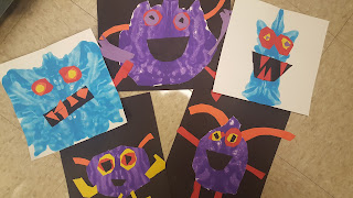 Great STEAM with Reading Response monster craft Teach Magically