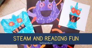 Teach Magically STEAM and reading response monsters