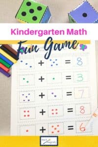 Math Addition for Kindergarten Teach Magically