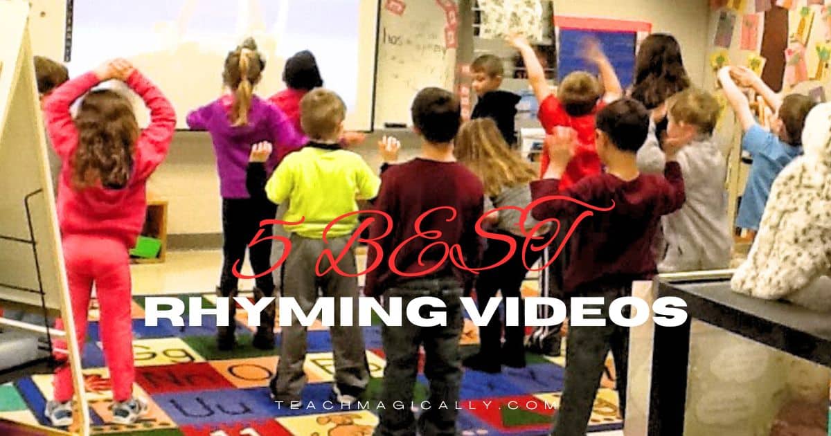 5 best rhyming videos kids dancing Teach Magically