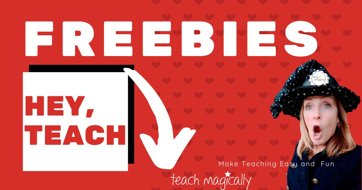 February Free Products for teachers Teach Magically