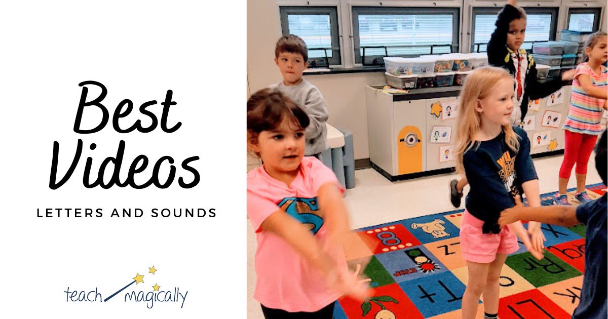 Letters and Sounds best videos kids dancing Teach Magically