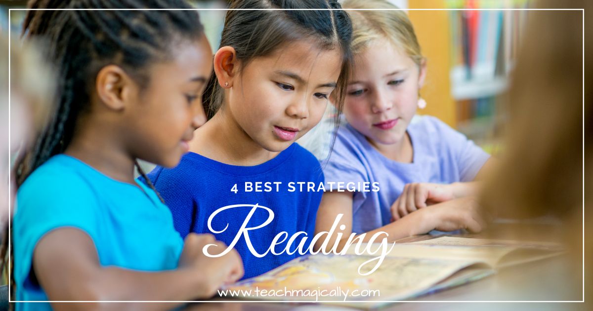 My Best 4 Favorite Reading Strategies for Beginning Readers Teach magically