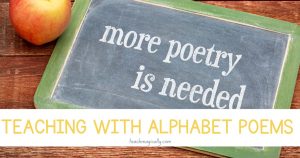 The Best Ways to Use Alphabet Poems for Kindergarten Teach Magically