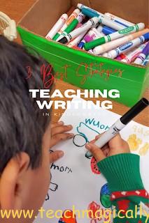 3 Best Things on How to Teach Writing in Kindergarten Teach Magically