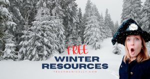 Free Winter resources for teachers Teach Magically