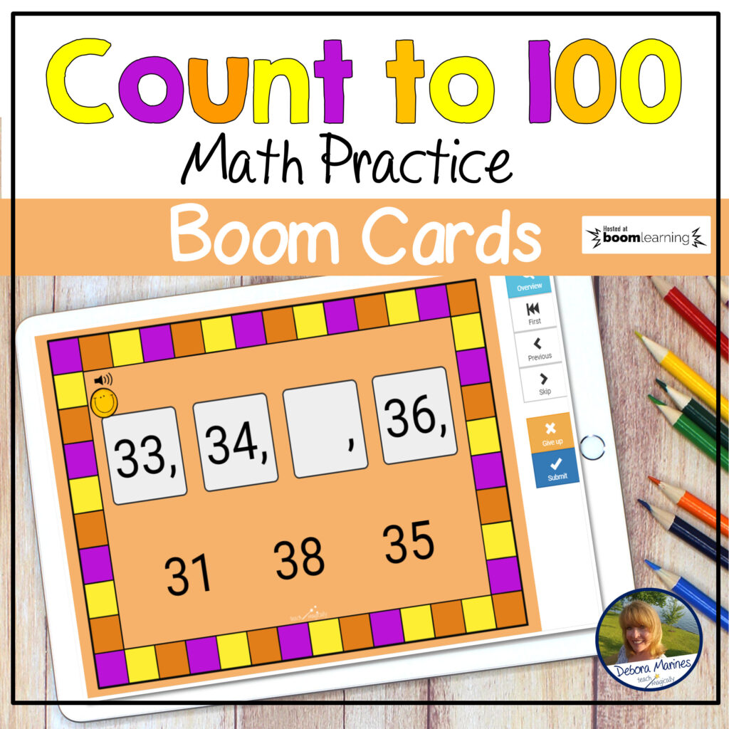 Count to 100 Boom Cards Teach Magically