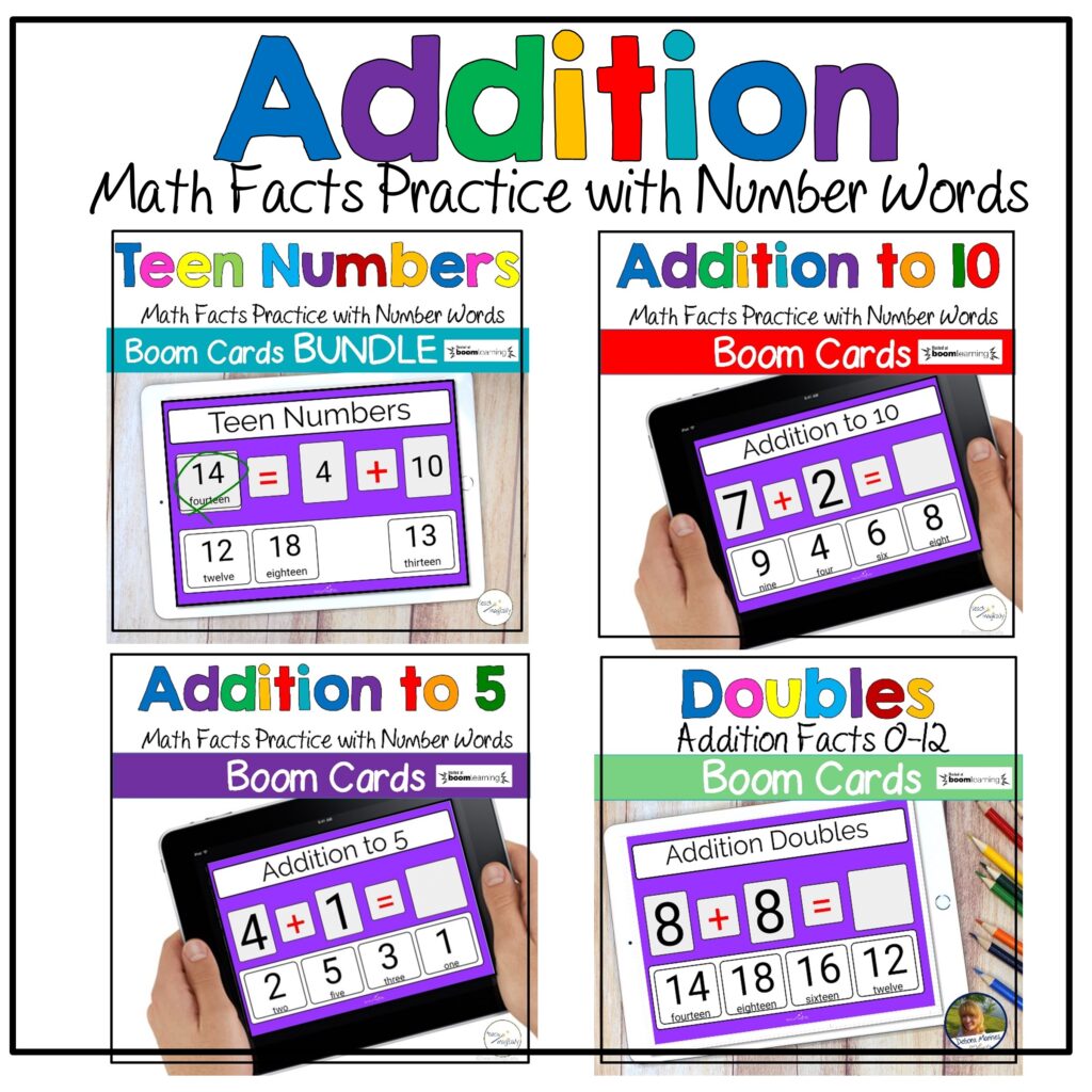 Math Bundle Boom Cards Teach Magically