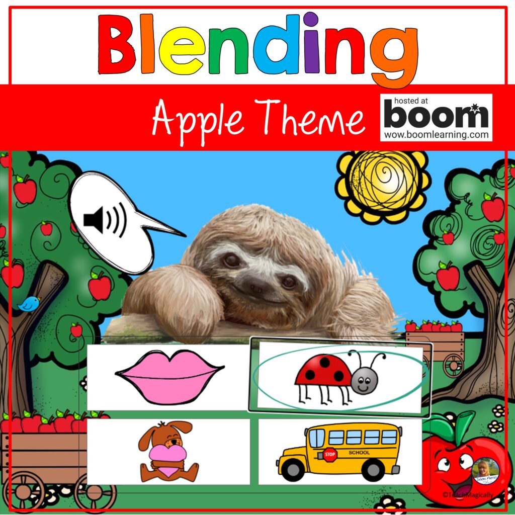 Blending Boom Cards Teach Magically