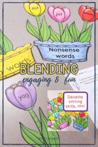 Blending with Spring Flowers Teach Magically