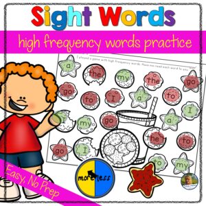 Christmas Sight Word Game Teach Magically