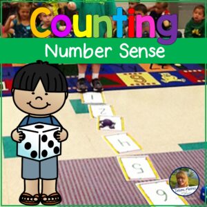 subitizing counting dice game teach magically