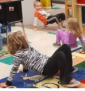 gross motor crab walk teach magically